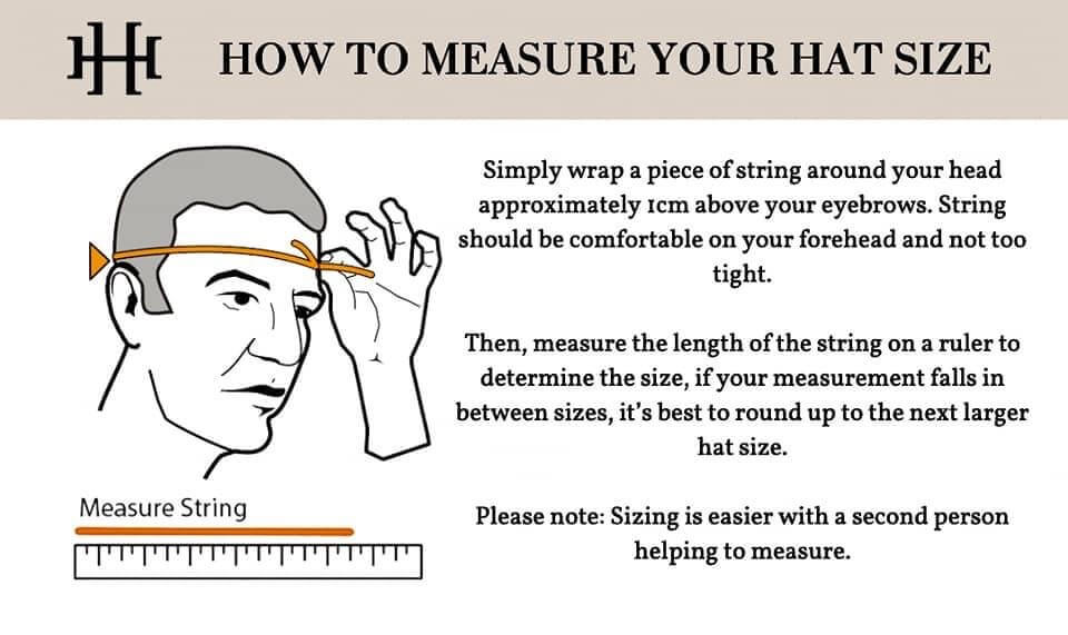 How To Measure Your Hat Size